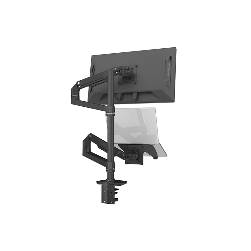 Clamp Bracket Mechanical Spring Dual Monitor Arm
