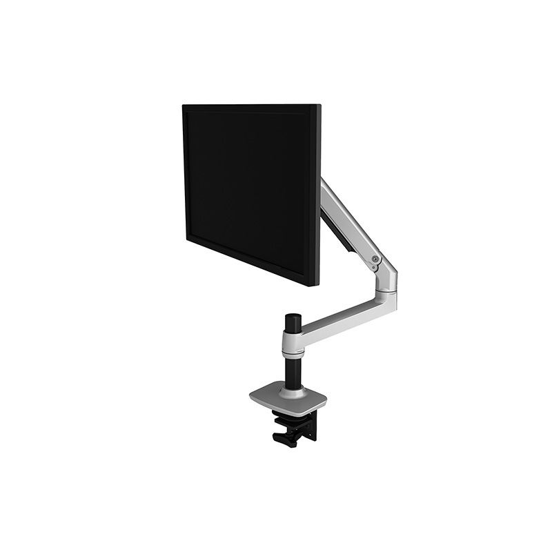 Mechanical Spring Single Monitor Arm With Pole