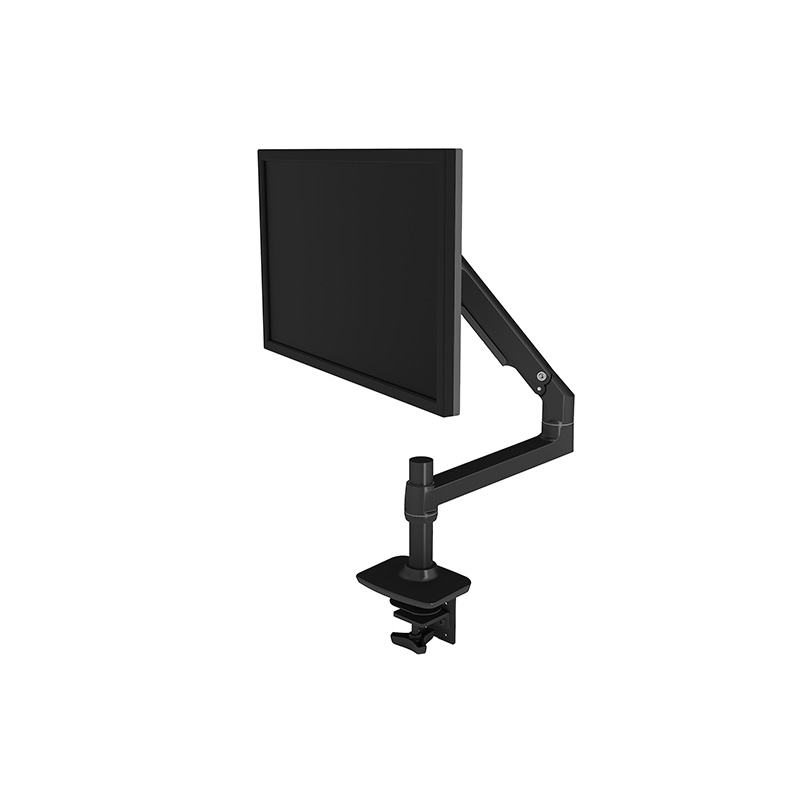 Mechanical Spring Single Monitor Arm With Pole