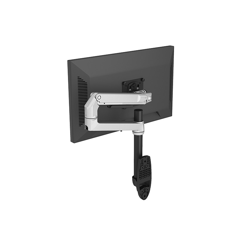 Mechanical Spring aluminum alloy Wall Mount Monitor Arm