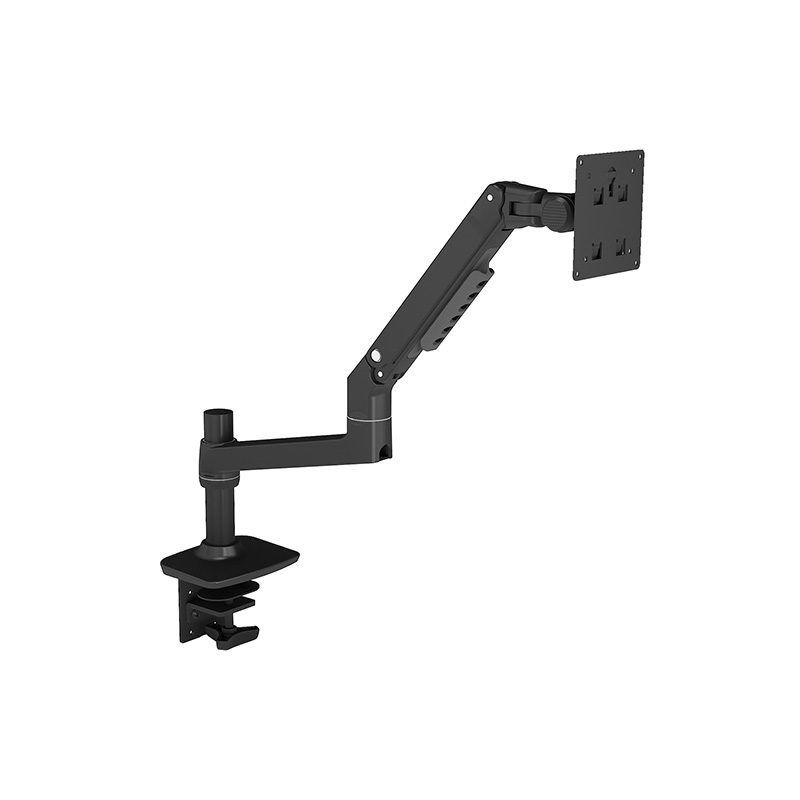 Mechanical Spring Single Monitor Arm With Pole