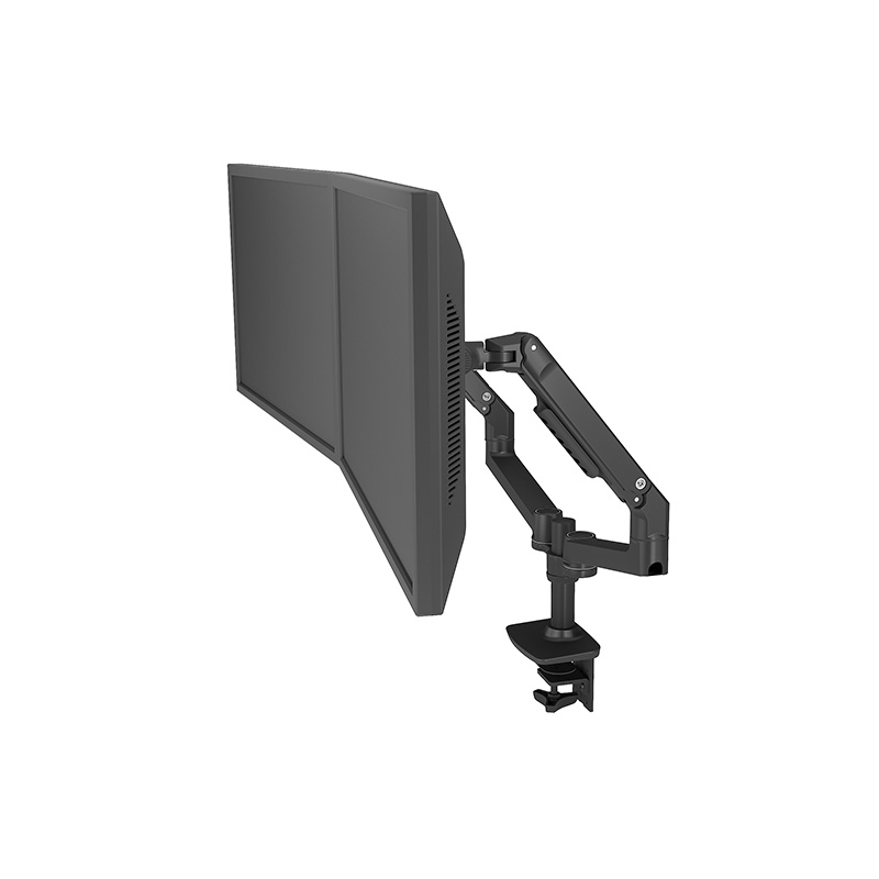 Heavy Duty Extended Wider Mechanical Spring Dual Monitor Arm