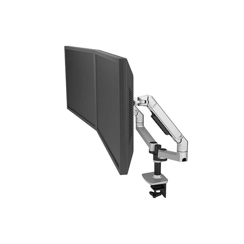 Heavy Duty Extended Wider Mechanical Spring Dual Monitor Arm