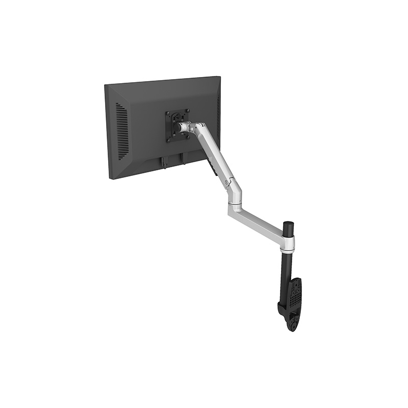Mechanical Spring aluminum alloy Wall Mount Monitor Arm