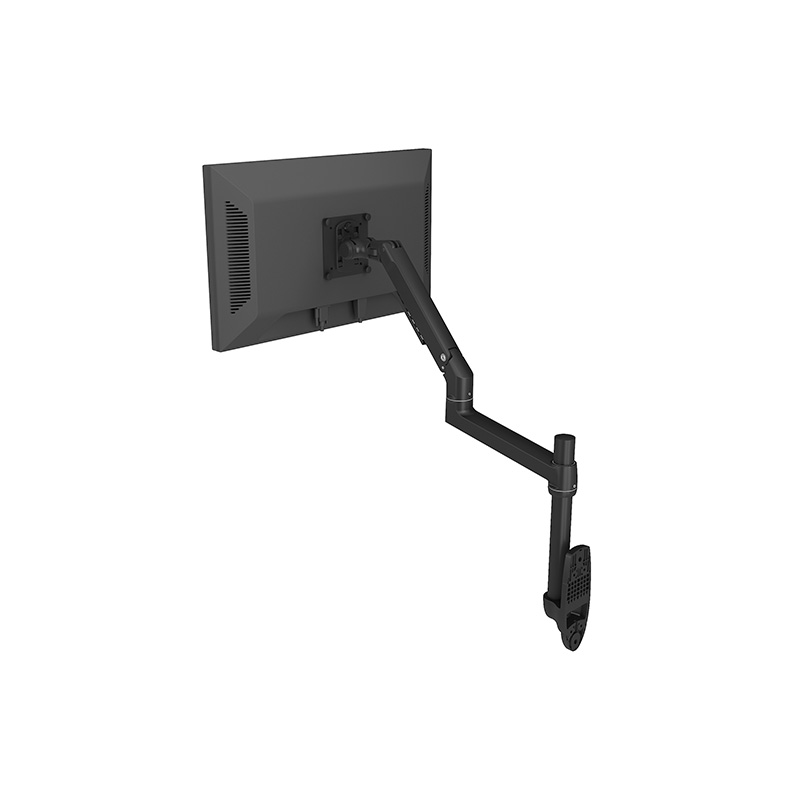 Mechanical Spring aluminum alloy Wall Mount Monitor Arm