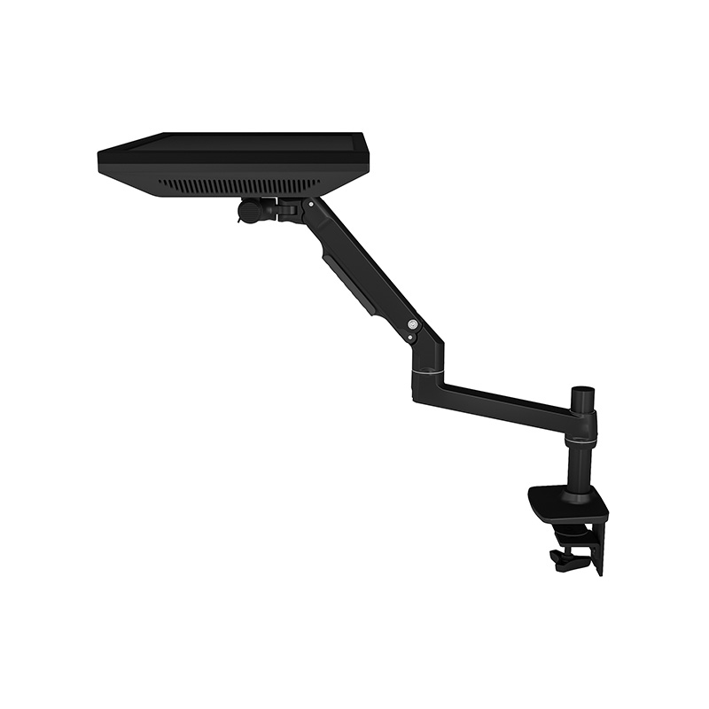 Mechanical Spring Single Monitor Arm With Pole