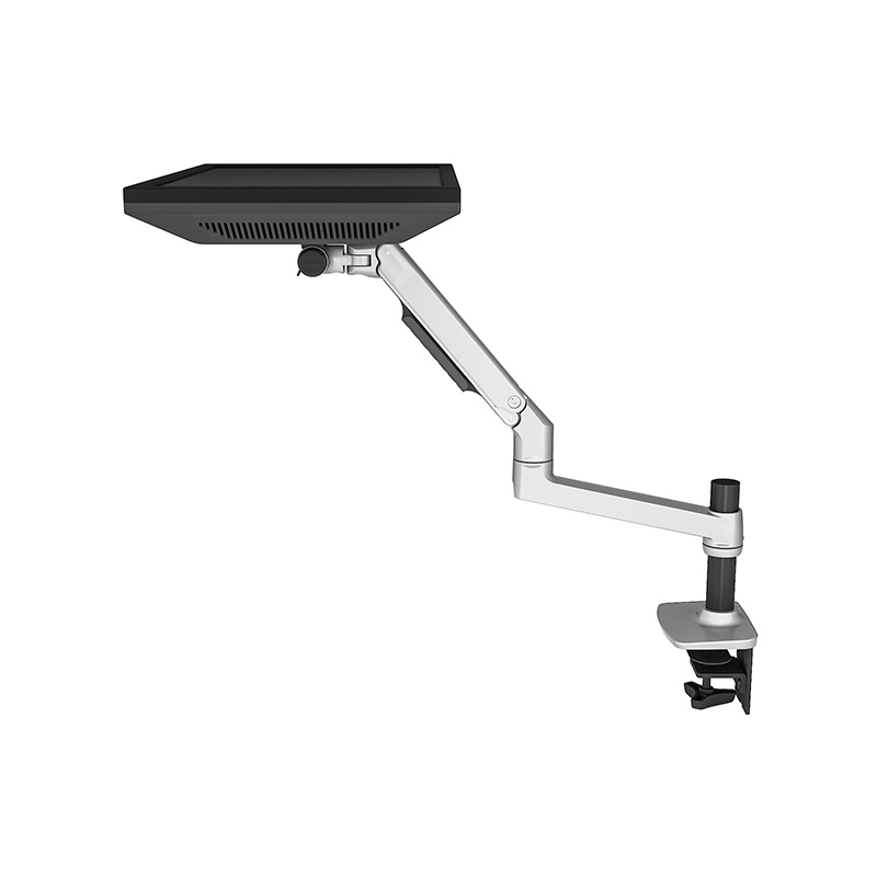 Mechanical Spring Single Monitor Arm With Pole