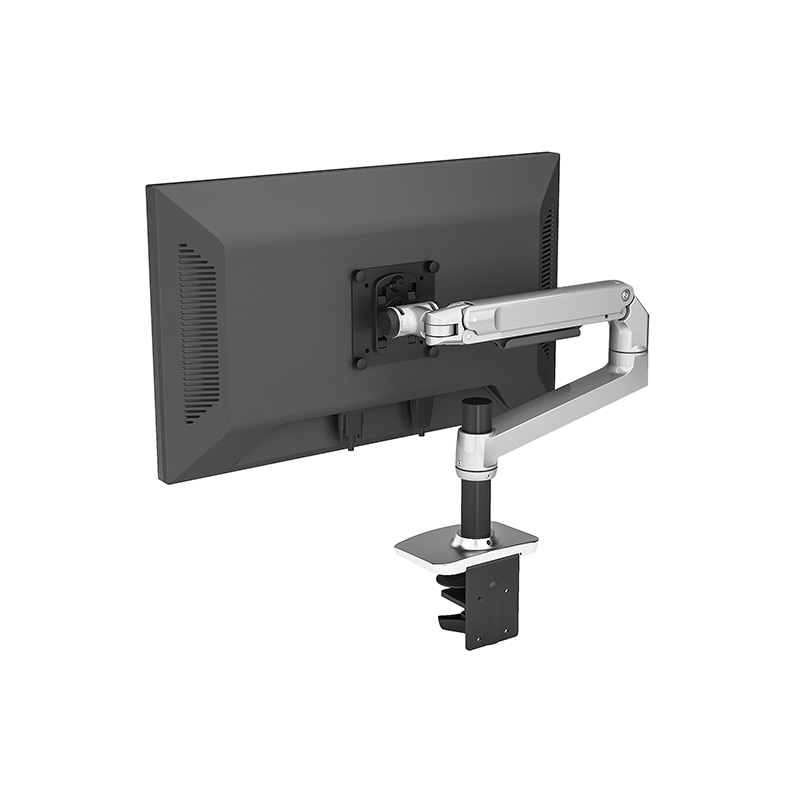 Mechanical Spring Single Monitor Arm With Pole