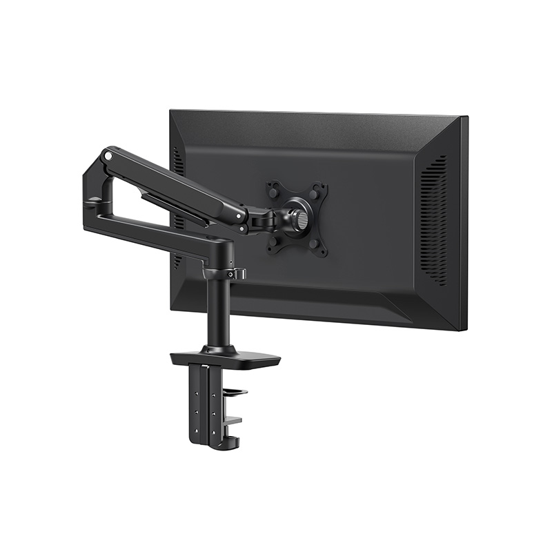 Mechanical Spring Single Monitor Arm With Pole