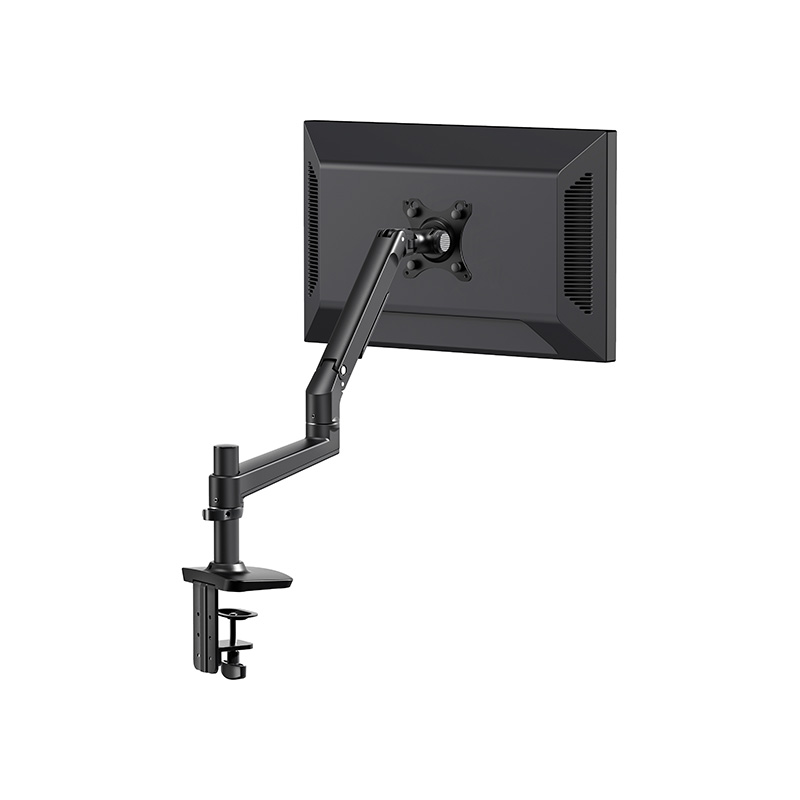 Mechanical Spring Single Monitor Arm With Pole